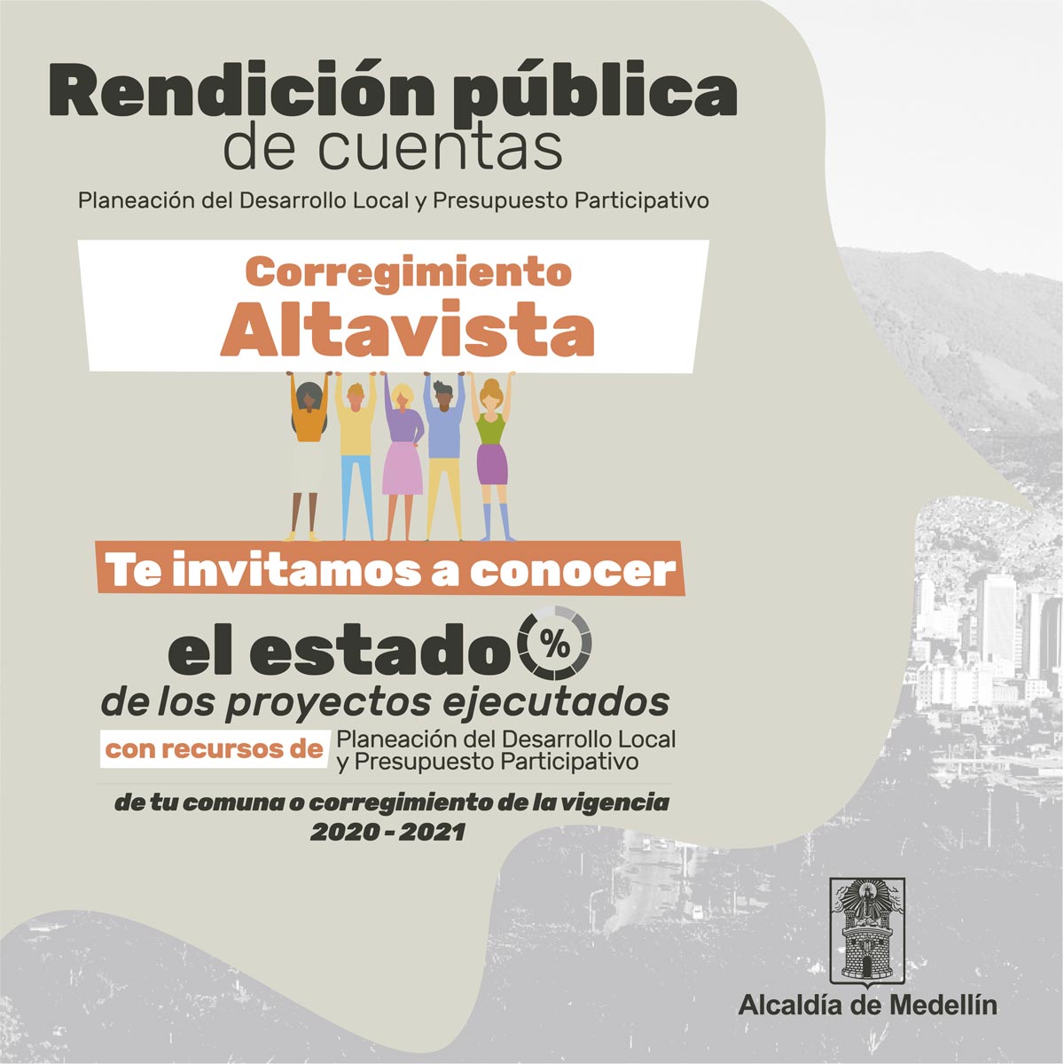Afiche de Rendición de Cuentas Altavista