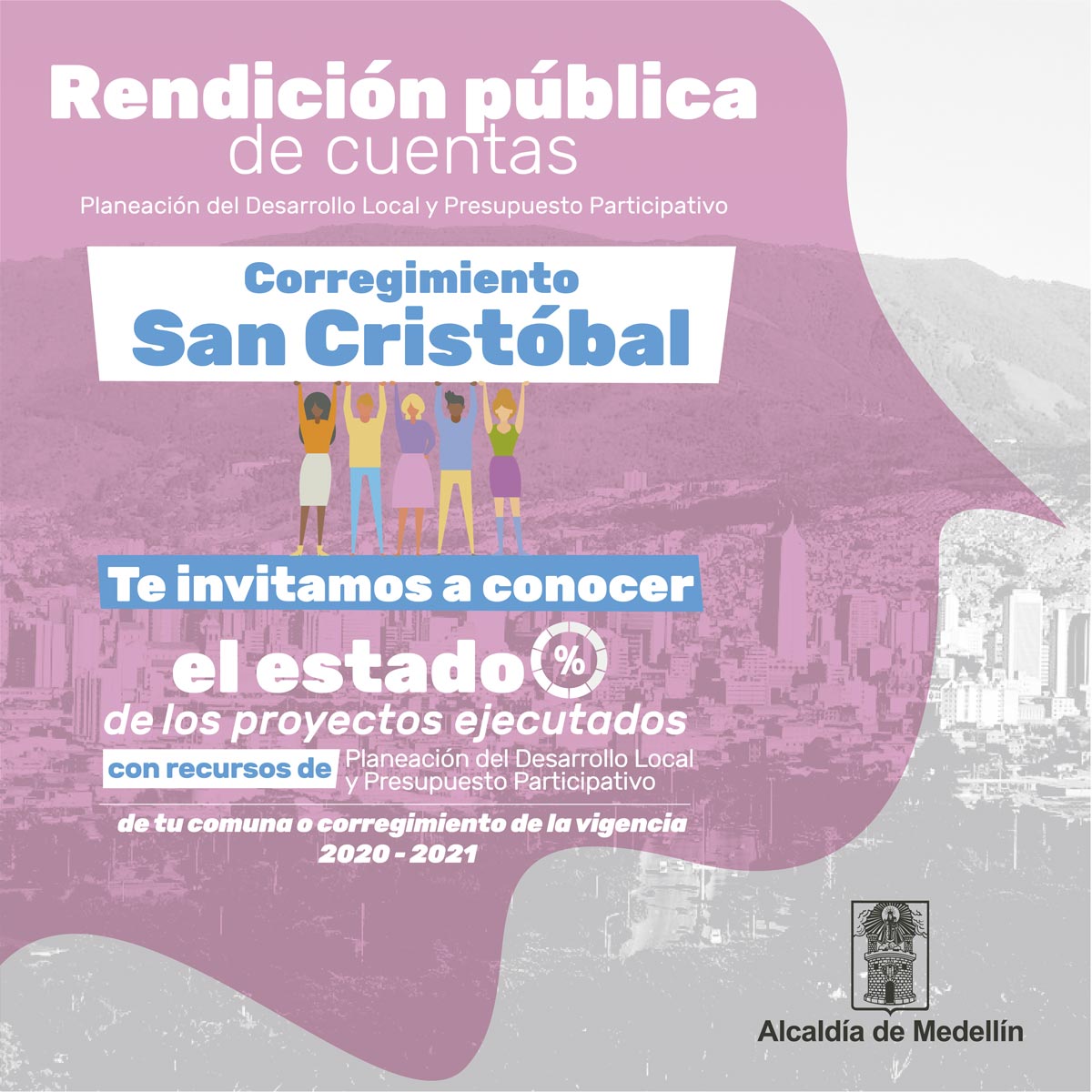 Afiche de Rendición de Cuentas San Cristobal