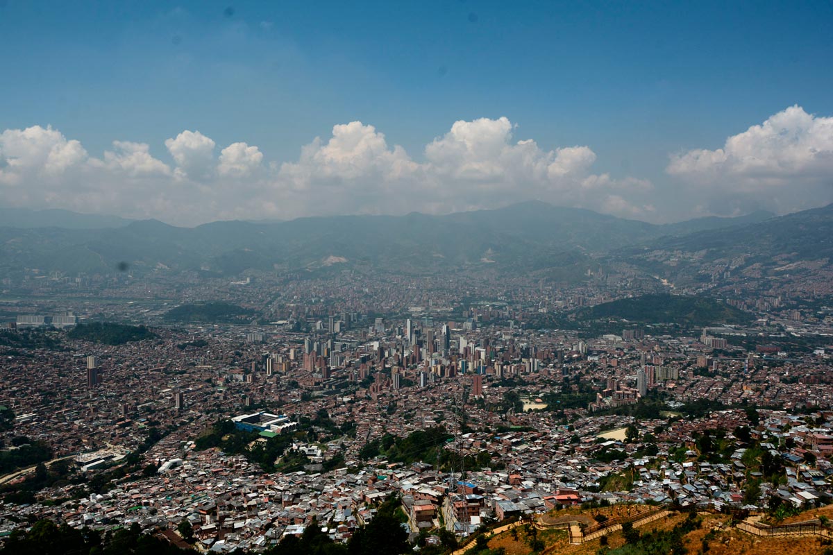 Medellín y sus montañas