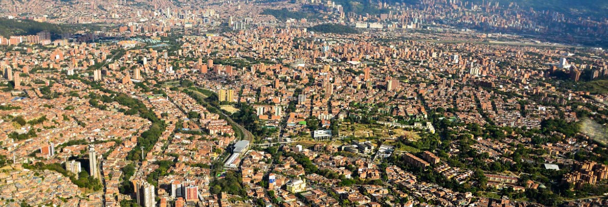 Panorámica oriente de Medellín