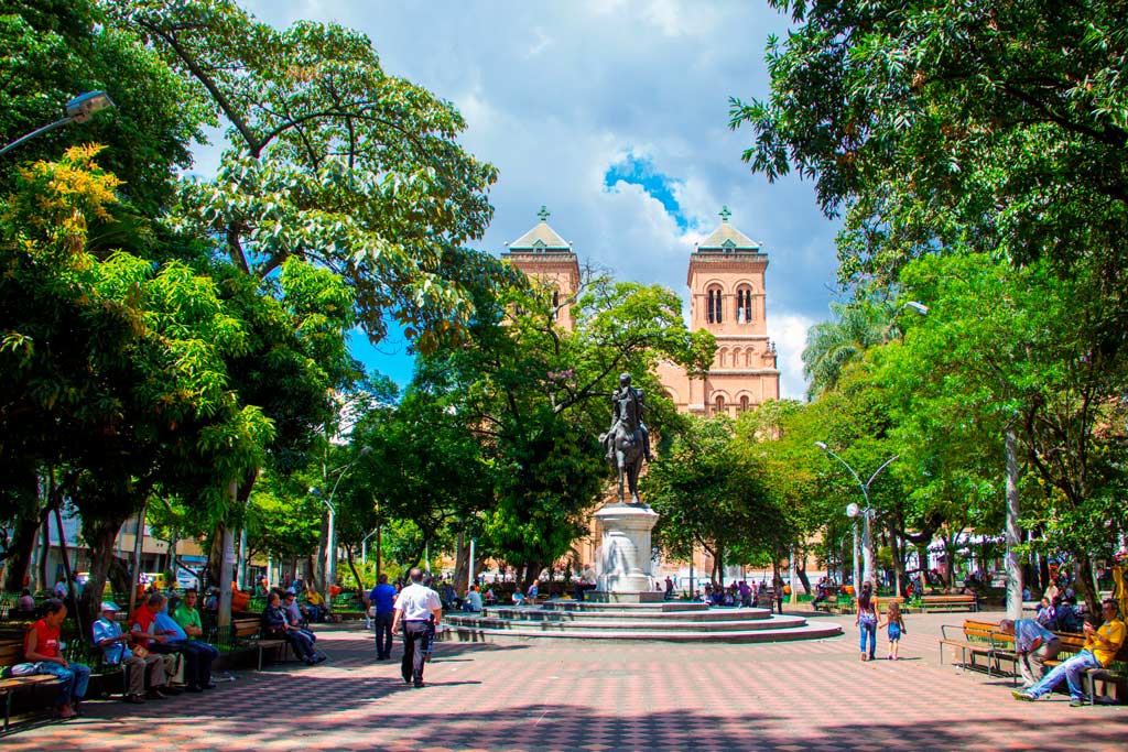 Parque de Bolivar Medellín