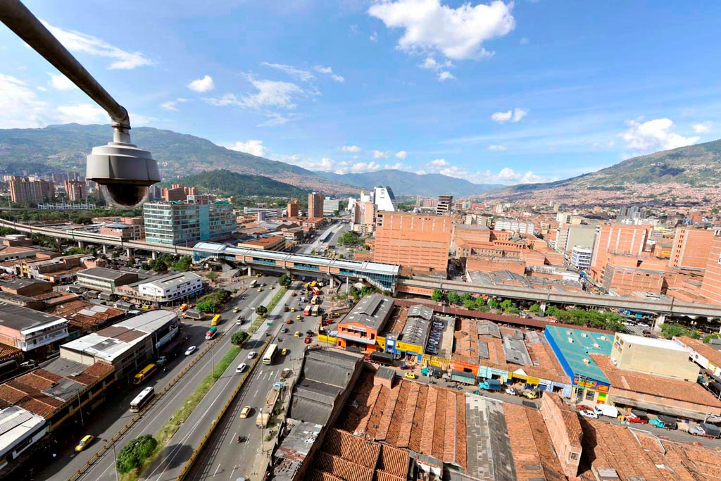 Sistema multipantalla de Medellín