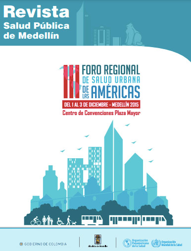 Volumen 8 No. 1 de la revista de la Secretaría de Salud de Medellín