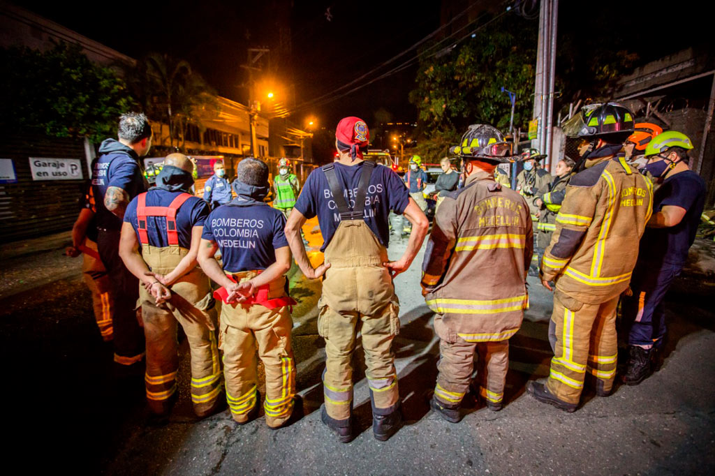 Bomberos de Medellín preparados para el manejo de desastres
