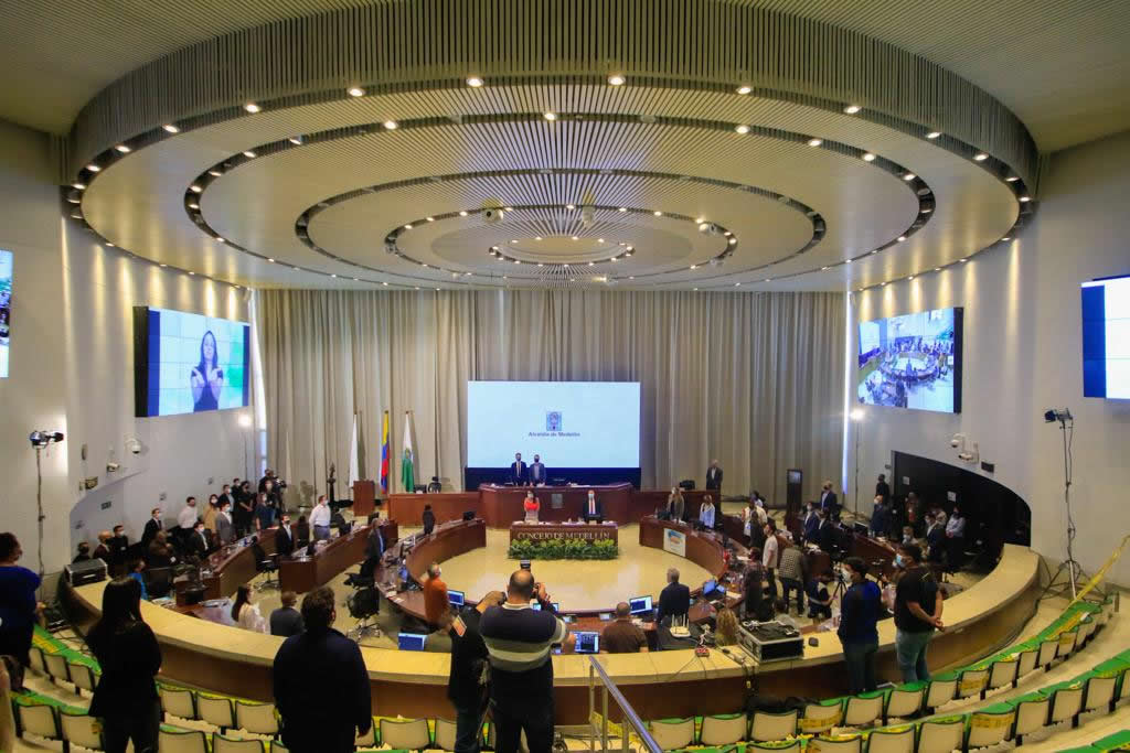 Plenaria del Concejo de Medellín