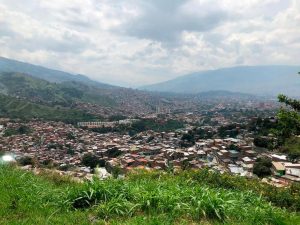 Panorámica de la ciudad de Medellín