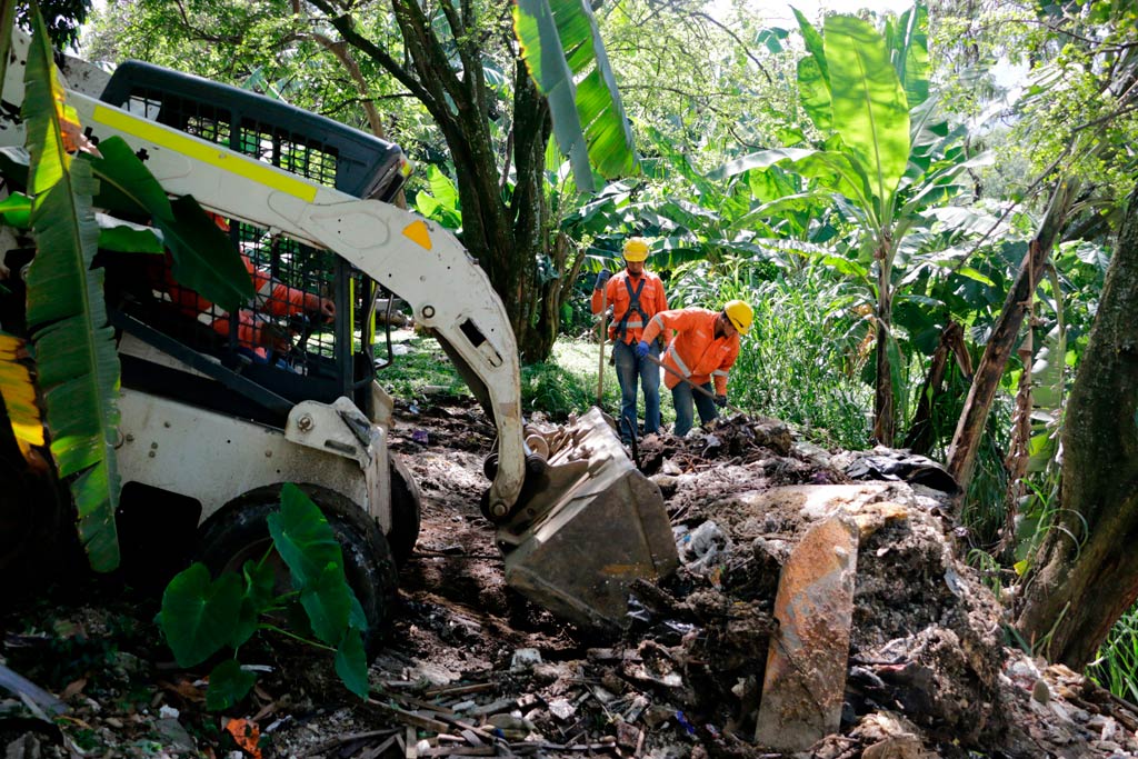 Puntos críticos de la quebrada la Iguaná