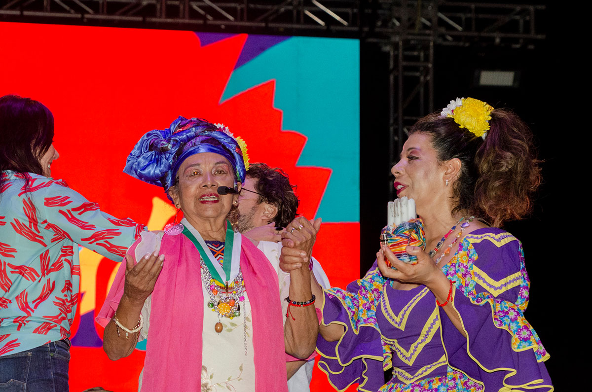 Escenario Conexión - Festival de Étnias. Homenaje a "Toto La Momposina". Foto Carlos Vidal