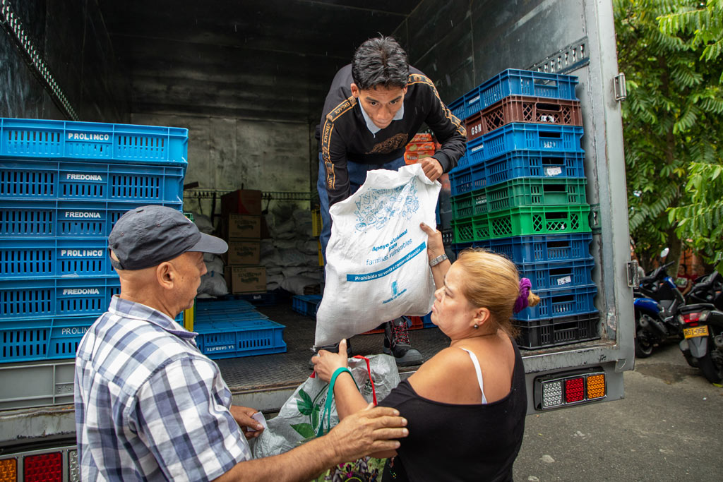 78.237 paquetes alimentarios para mejorar las condiciones de vida de población vulnerable