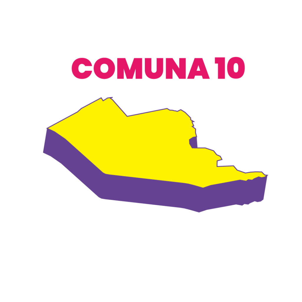 Mapa Comuna 10