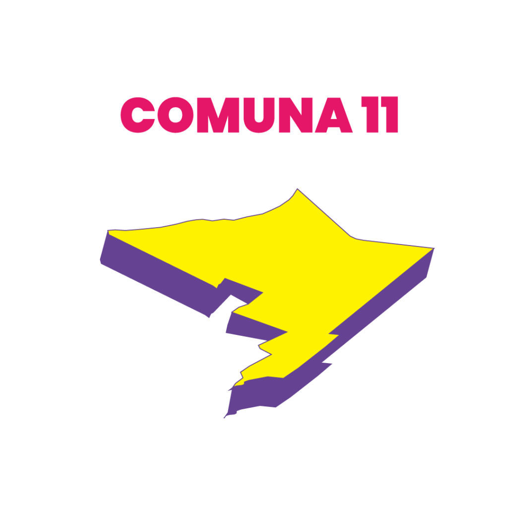 Mapa Comuna 11