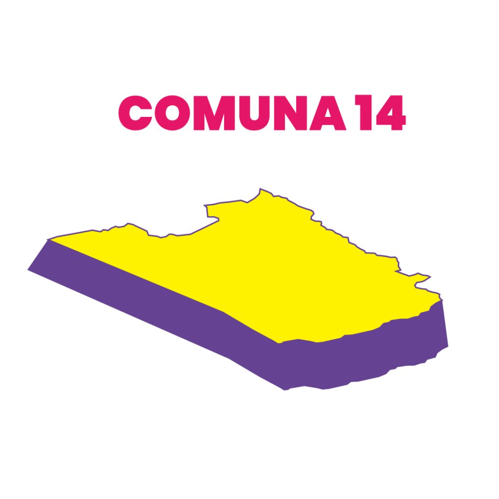 Mapa Comuna 14