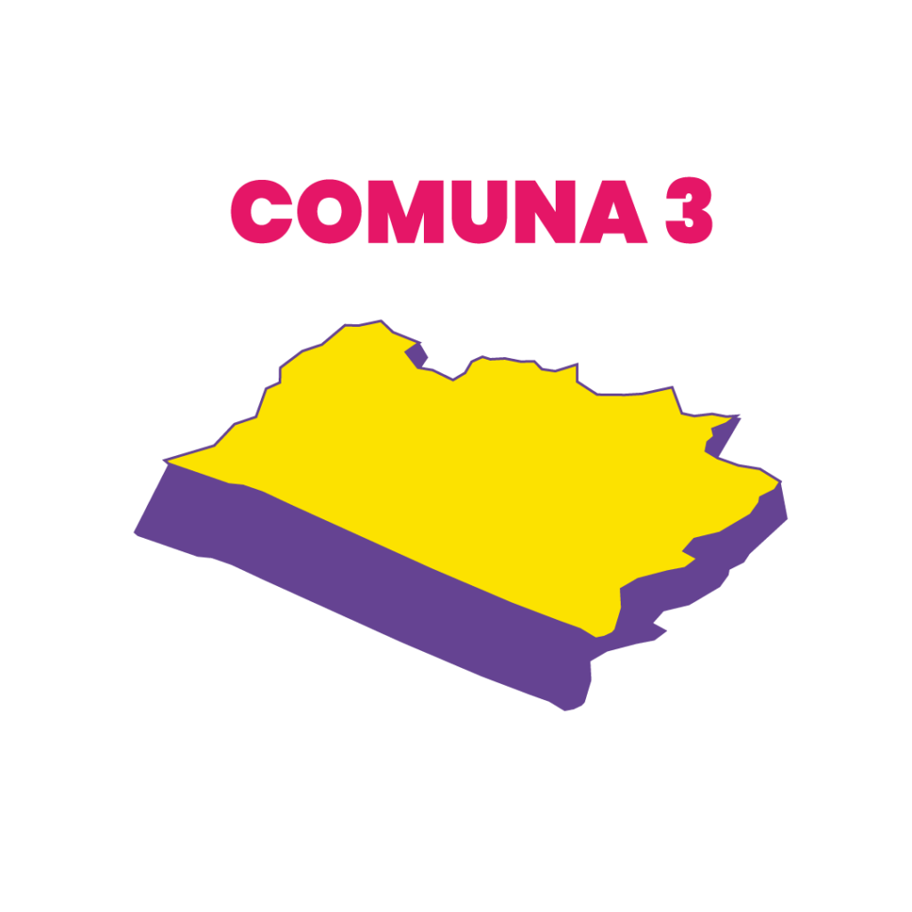 Mapa Comuna 3