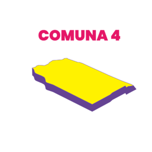 Mapa Comuna 4