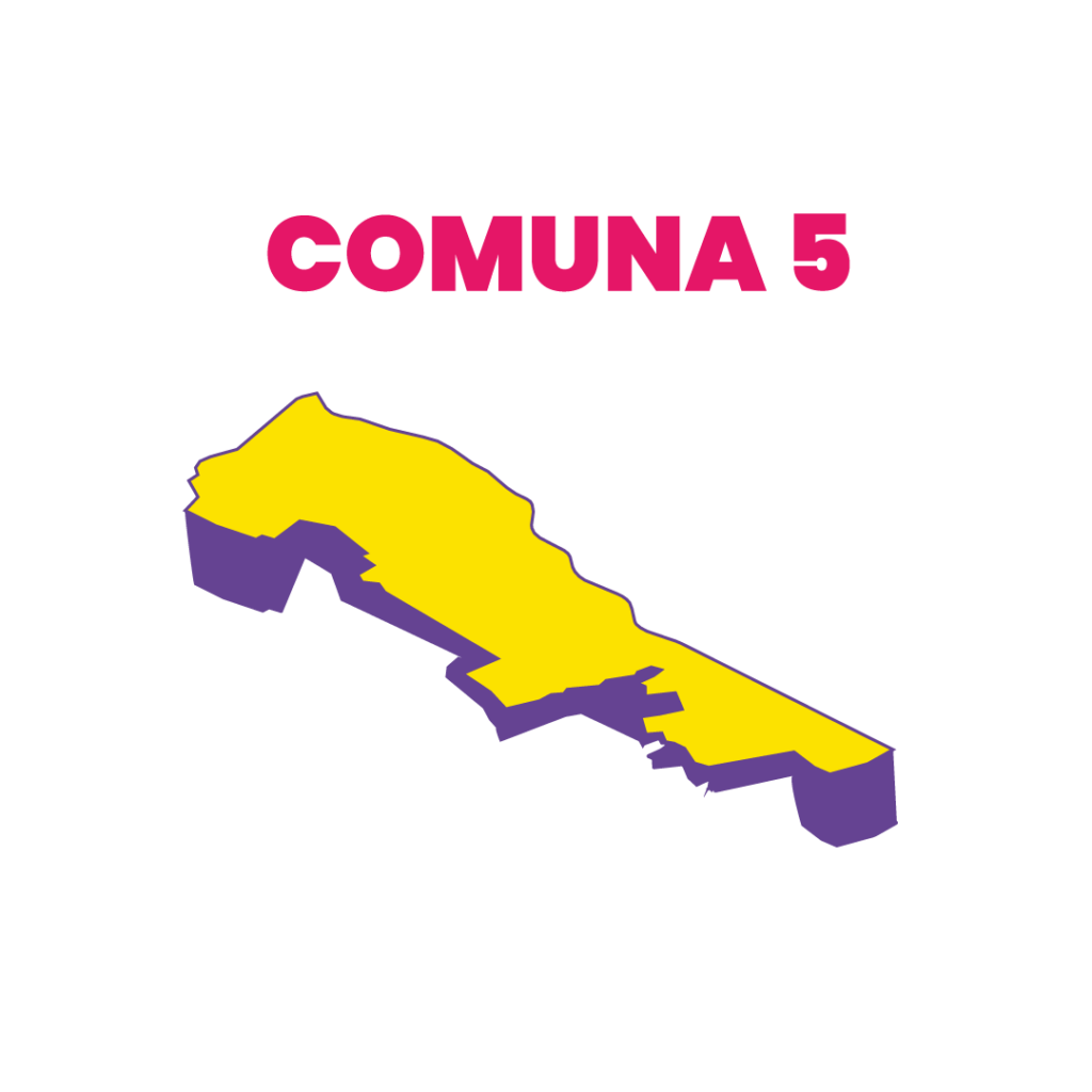 Mapa Comuna 5