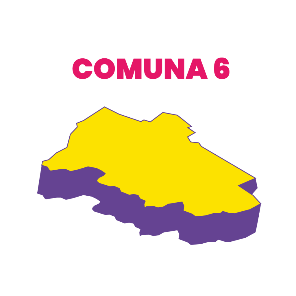 Mapa Comuna 6