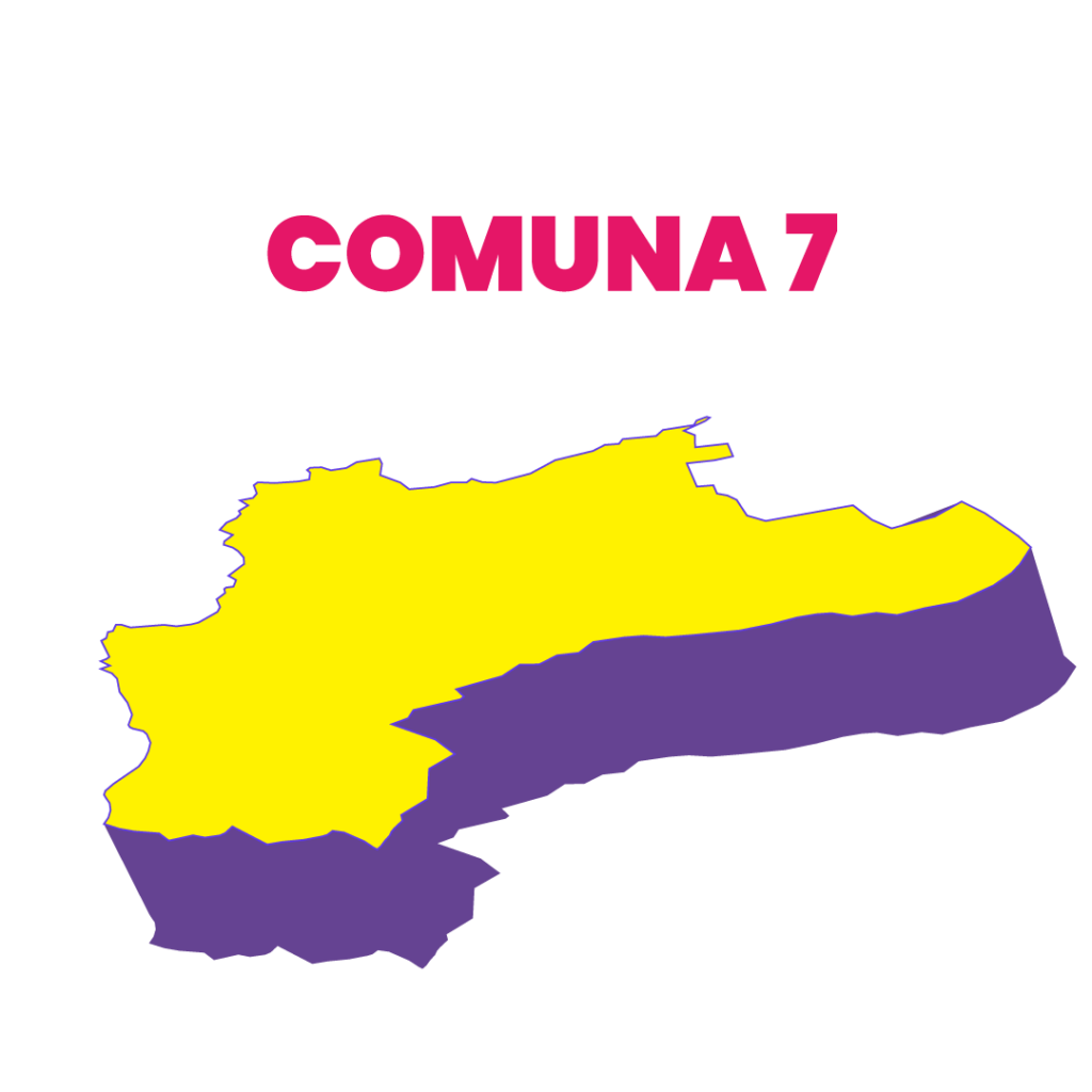 Mapa Comuna 7