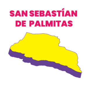 Mapa San Sebastián de Palmitas