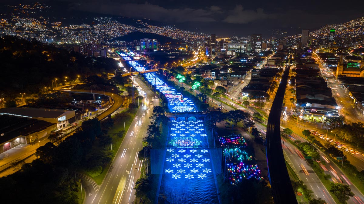 Alumbrados Navideños de Medellín