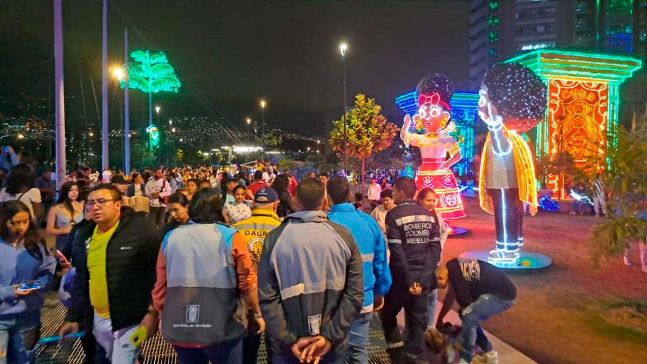 Con Puesto de Mando Unificado y apoyo policial en el territorio, Medellín está lista para el fin de la temporada festiva