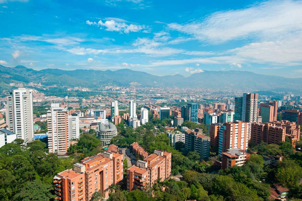 Panorámica de Medellín