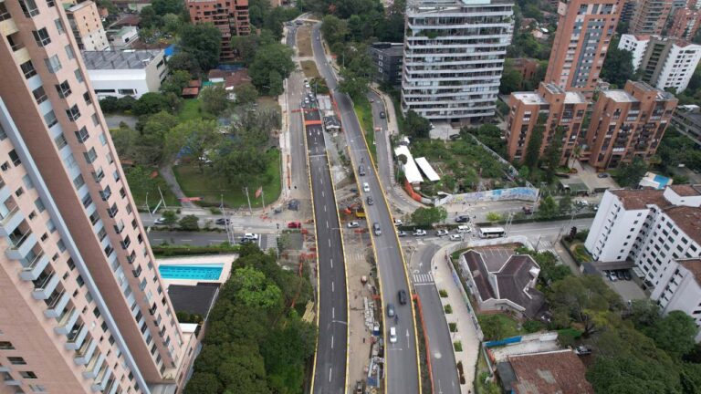 Se habilita el paso por el puente de la avenida 34 con Los Parra para mejorar la movilidad en El Poblado