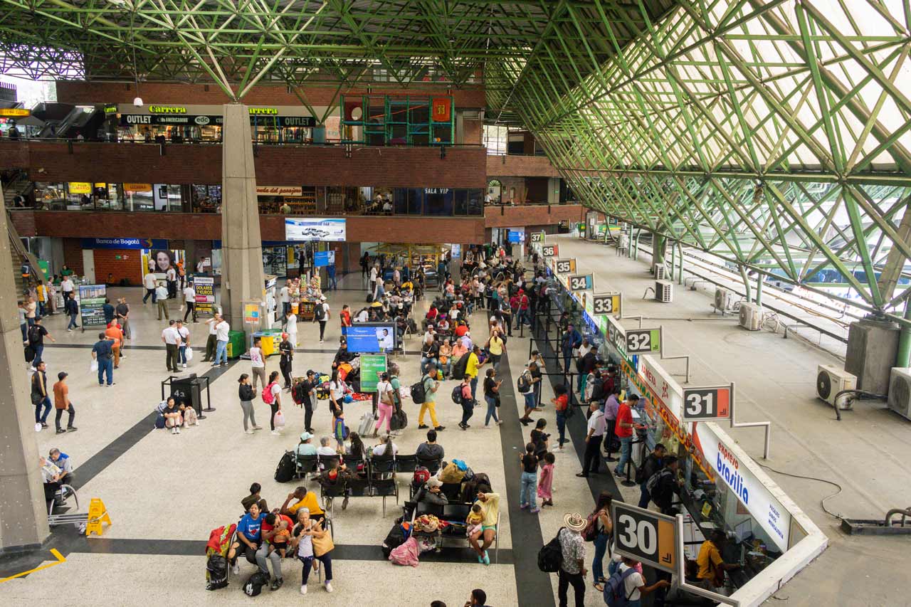 Con más de 700.000 pasajeros que se movilizaron por Terminales Medellín, la ciudad superó la meta durante la Semana Santa