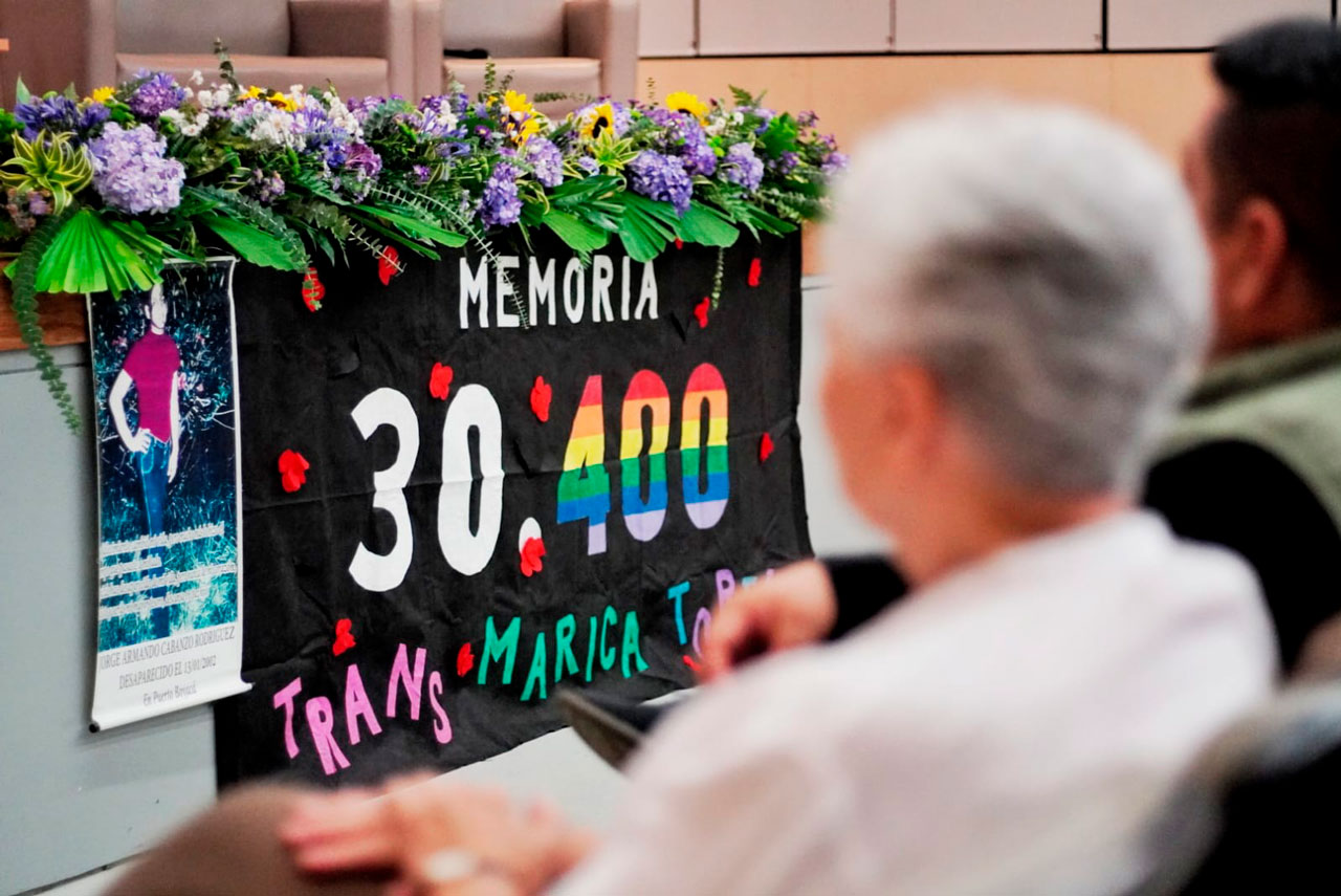 Con actos simbólicos y conversatorios, Medellín conmemoró la Semana Internacional del Detenido Desaparecido con enfoque LGTBIQ+