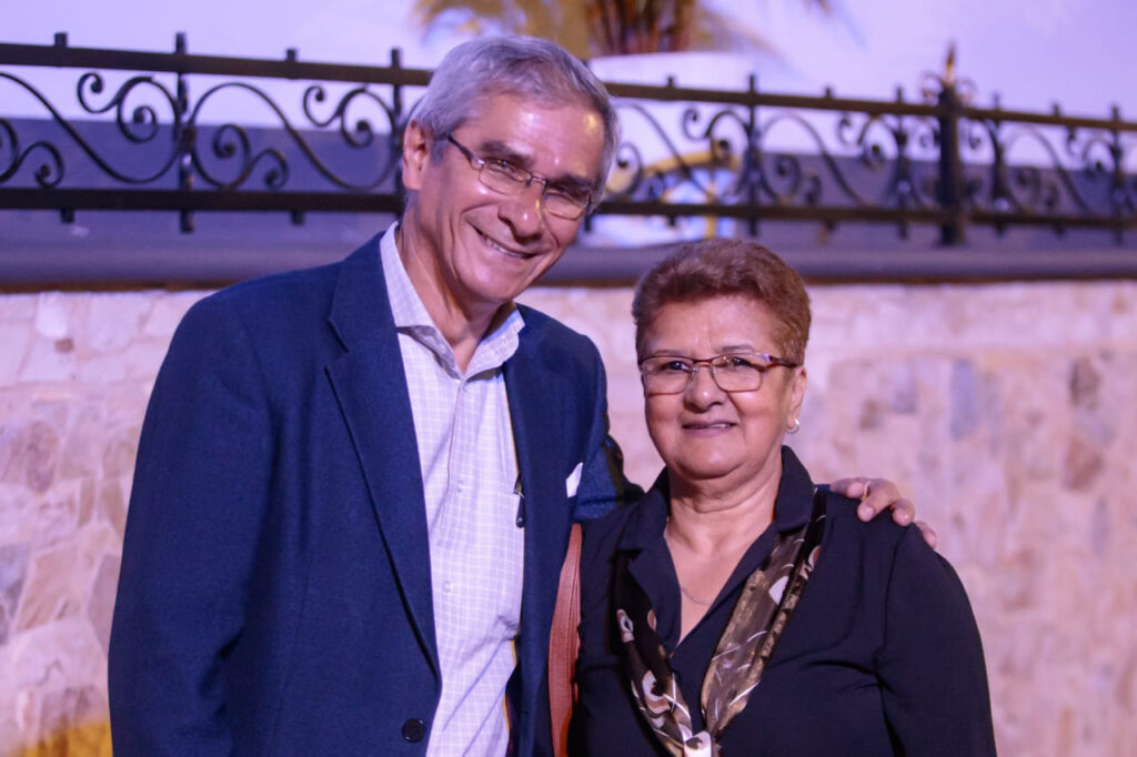 Jaime Alberto Ospina Valencia y su esposa Marta Elena Ospina