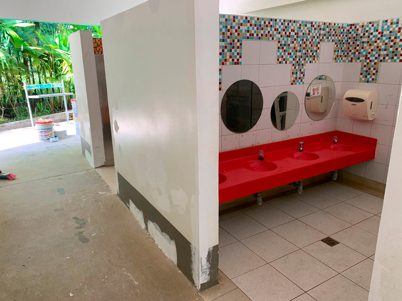 Con trabajos en jardín infantil de Manrique, este año Buen Comienzo ha hecho mantenimiento en seis sedes de atención