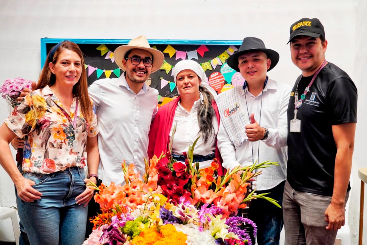 Por tercer año consecutivo, la Feria de las Flores se llenó de oportunidades para la construcción de Paz