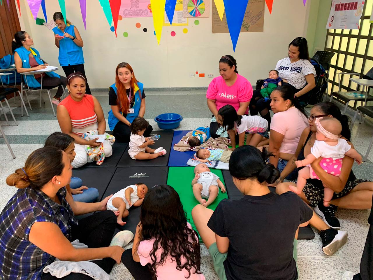 Del 8 al 11 de agosto, Medellín celebra la semana de la lactancia materna impactando a más de siete mil madres, niños y niñas