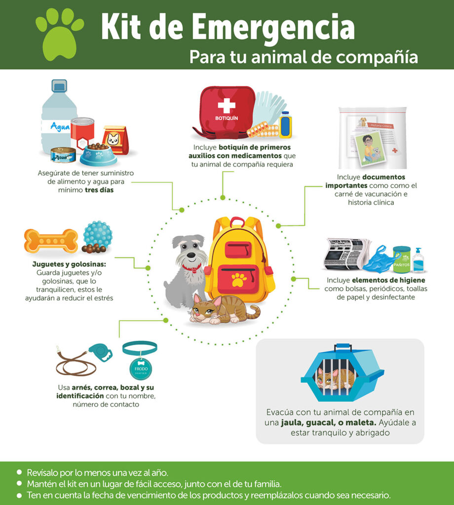 Kit de emergencias animales. Foto: idiger.gov.co