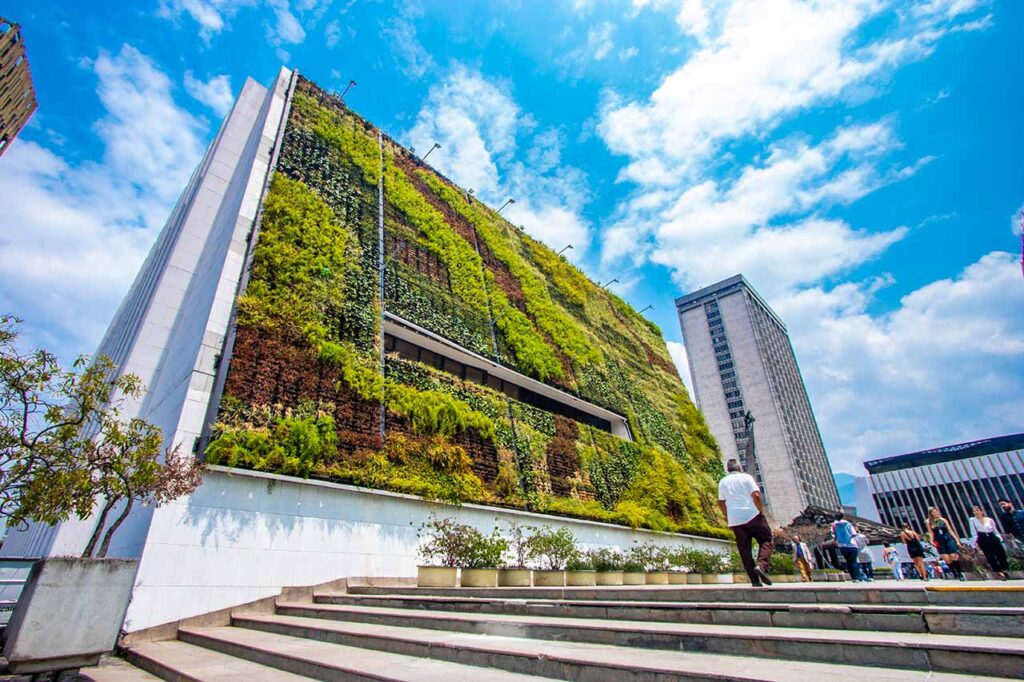 Muro verde - Concejo de Medellín