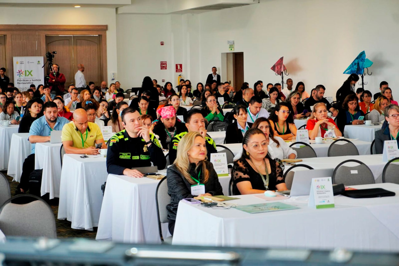 Con invitados nacionales e internacionales, Medellín fue anfitriona del IX Congreso en Prácticas y Justicia Restaurativa
