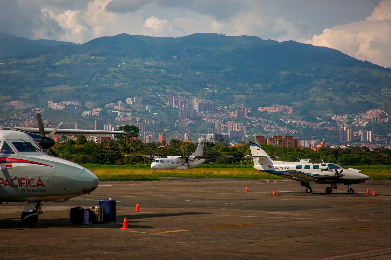 El Establecimiento Público Aeropuerto Olaya Herrera duplicó las transferencias al Distrito de Medellín