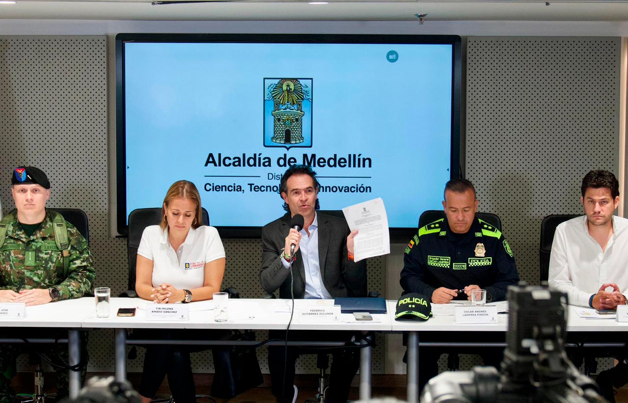 La Alcaldía de Medellín expide decreto que restringe zonas de consumo de sustancias psicoactivas