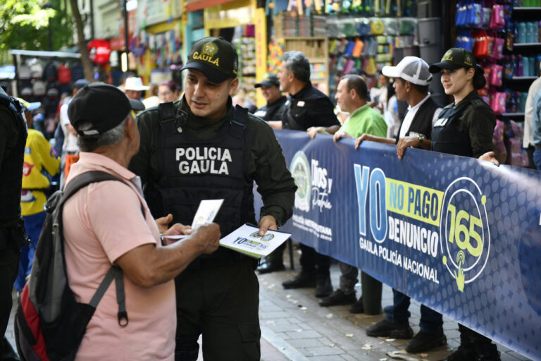 La extorsión en Medellín bajó 52%