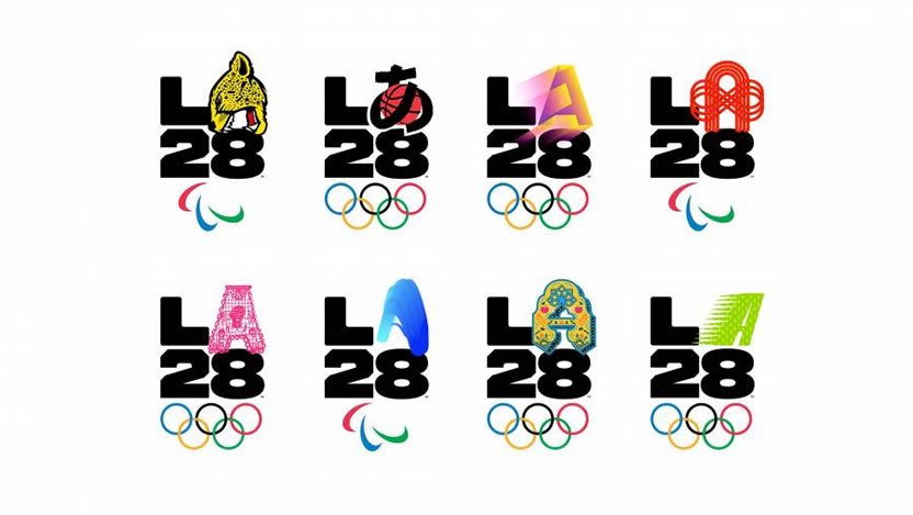 Imagen logos de los Olímpicos 2028