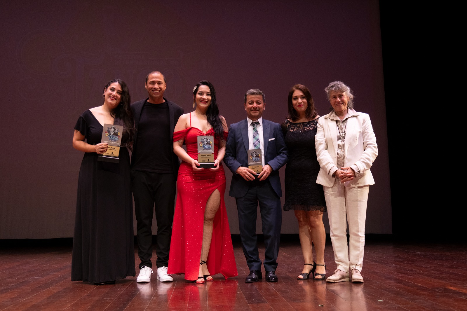Imagen Premiación Festival Tango