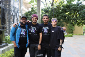 Imagen de grupo de jóvenes participantes del Global Game Jam