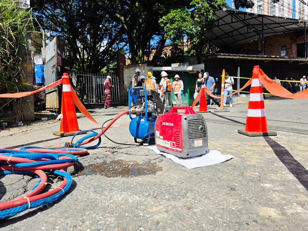Imagen de intervención en obra