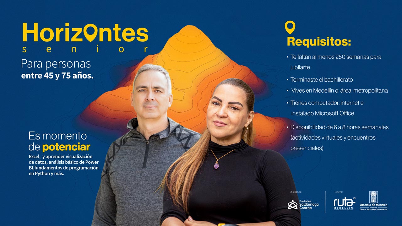 Ruta N crea nuevo programa de formación para mayores de 45 años