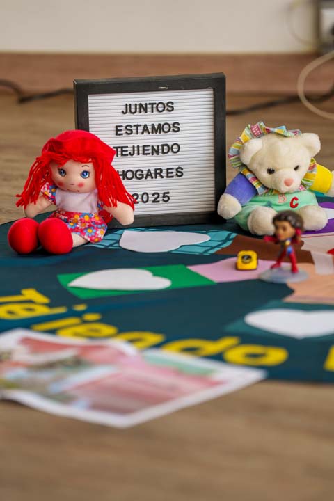 Imagen Inés Taborda con Tejiendo Hogares foto 2