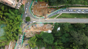 Imagen cierre total de la carrera 35 en El Poblado (1)