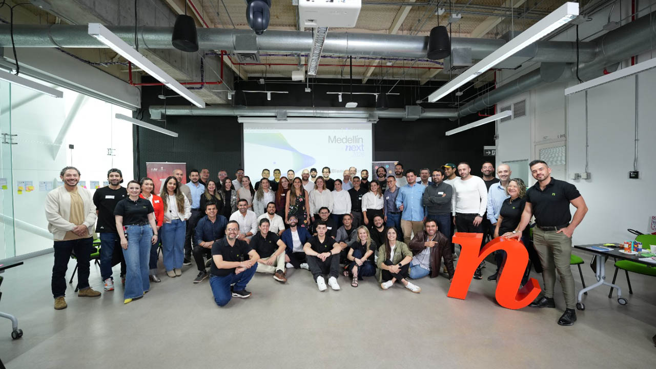 Imagen de participantes del programa Medellín Next 2026 en Ruta N