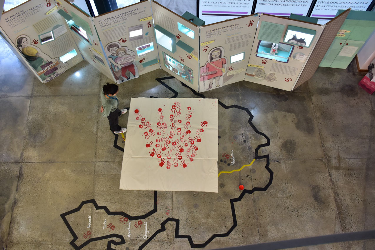 Imagen prevención del reclutamiento forzado de menores, Museo Casa de la Memoria (1)
