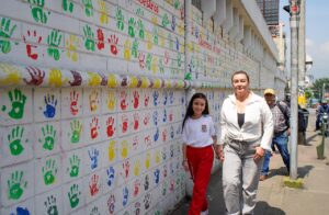 Mural en el INEM