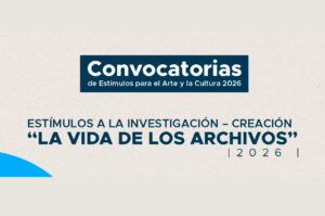 Convocatoria estímulos