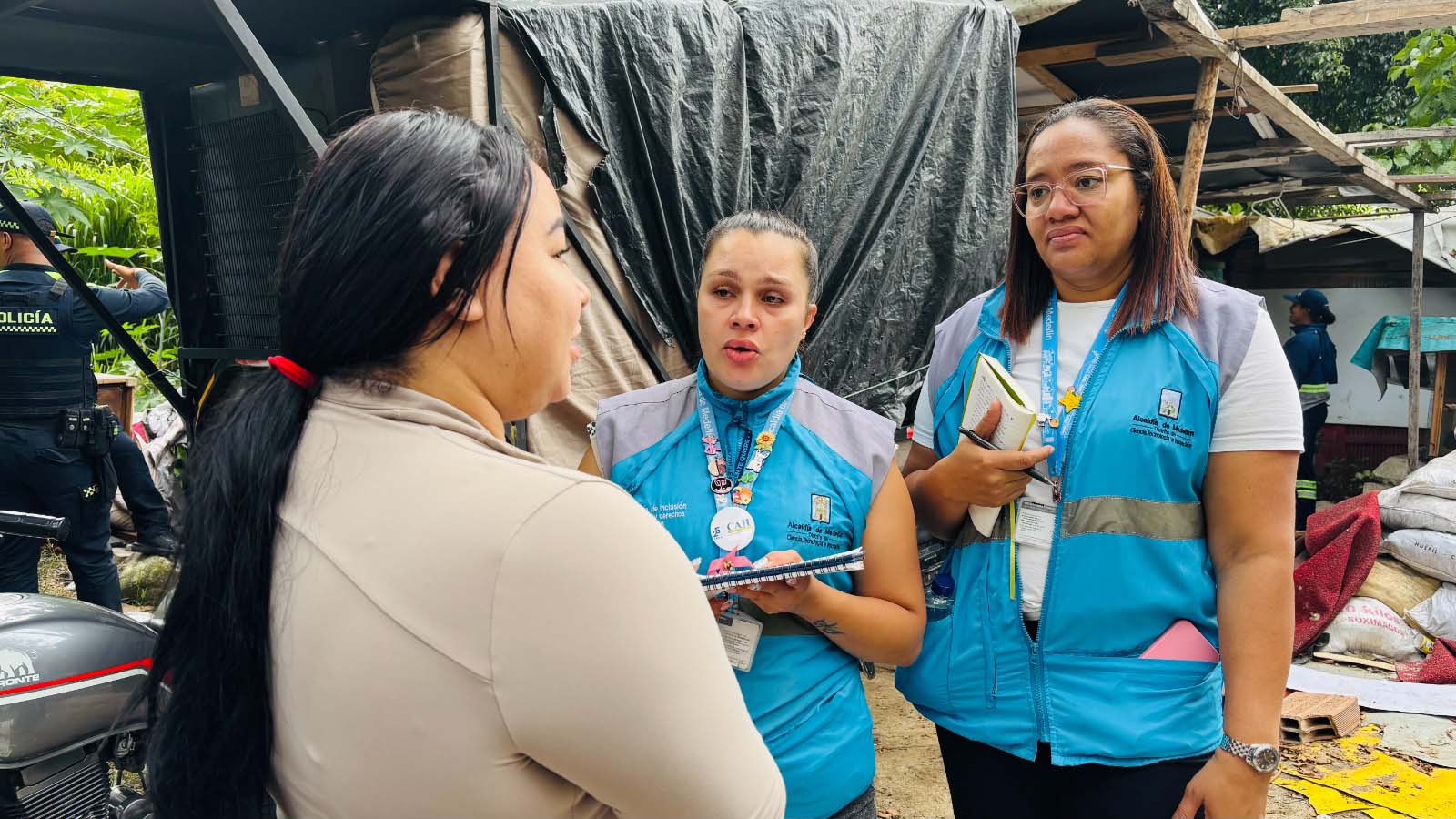 Imagen Operativo en La Escombrera desmonte construcciones ilegales (4)